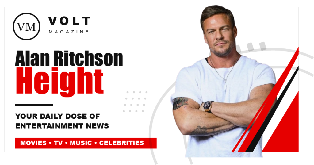 Alan Ritchson Height