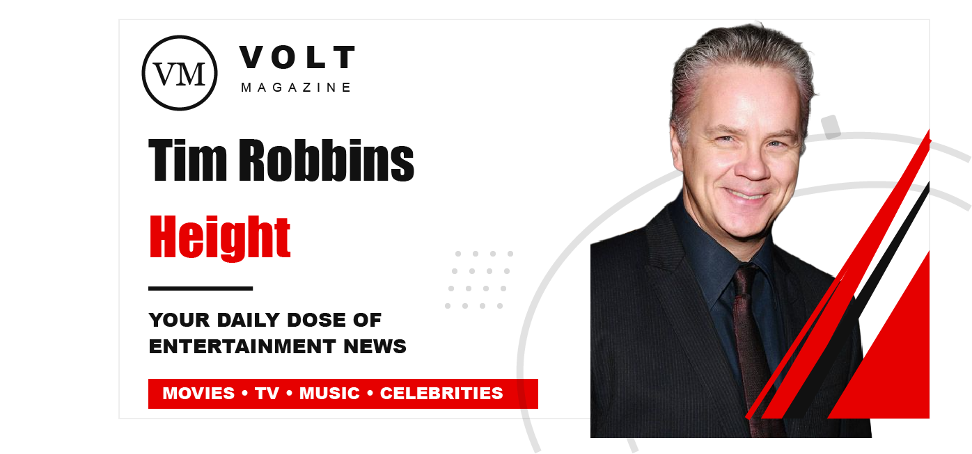 Tim Robbins Height